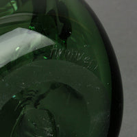 TWO RIVERS Art Glass Tree Vase - Green