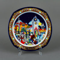 ROSENTHAL Bjørn Wiinblad "I Heard the Bells on Christmas Day" Plate