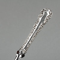 BIRKS/RODEN BROS. Louis XV Sterling Silver Handle Stainless Steel Cheese Scoop