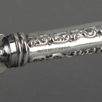 BIRKS/RODEN BROS. Louis XV Sterling Silver Handle Stainless Steel Cheese Scoop