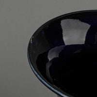 MOORCROFT Pansy Blue Ground Vase