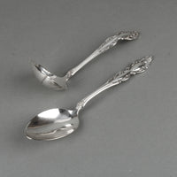 1881 ROGERS Baroque Rose Silverplate Flatware - 12 Place Settings +