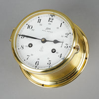 SCHATZ Brass Royal Mariner Bell Clock