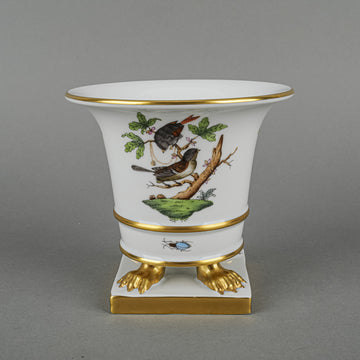 HEREND Rothschild Bird Empire Vase 6403