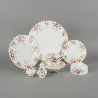 ROYAL ALBERT Cottage Garden 7 Place Settings w/Extras