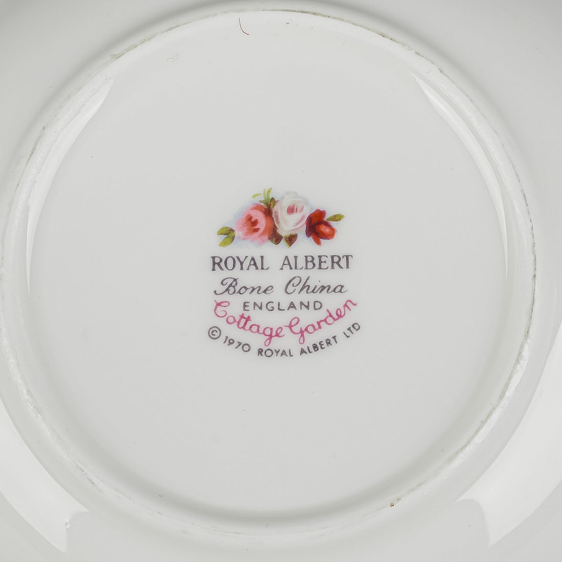 ROYAL ALBERT Cottage Garden Nappies/Coupe Bowls Set of 8