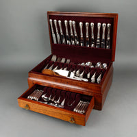 BIRKS Regency Plate Queen Mary Silverplate Flatware - 119 Pieces