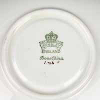 AYNSLEY N. Brunt Gold Orchard Fruit Cup & Saucer