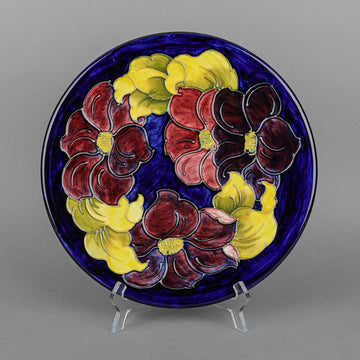 MOORCROFT Clematis Blue Ground Charger 783/12