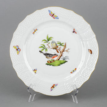 HEREND Rothschild Bird Dinner Plate