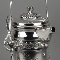 WILCOX SILVERPLATE CO. Quadruple Plate Silverplate Tilting Ice Pitcher