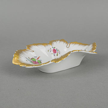 HEREND Chinese Bouquet 24K Gold Tray 7724