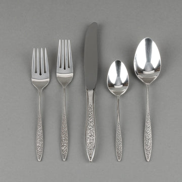 WALLACE STERLING Spanish Lace Luncheon Flatware - 11 Place Settings +