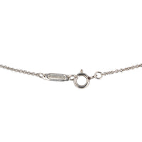 TIFFANY & CO. Platinum Diamond Infinity Necklace