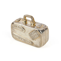 TIFFANY & CO. Sterling Silver Luggage Pill Box