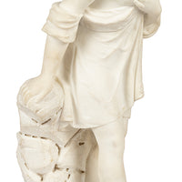 Unknown Artist - The Bather - Carved Marble Sculpture
