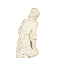 Unknown Artist - The Bather - Carved Marble Sculpture