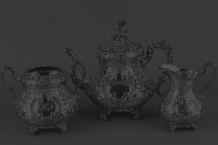 Sterling Tea set from Barker Bros Silver