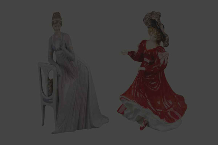 difference between royal doulton and lladro figurines