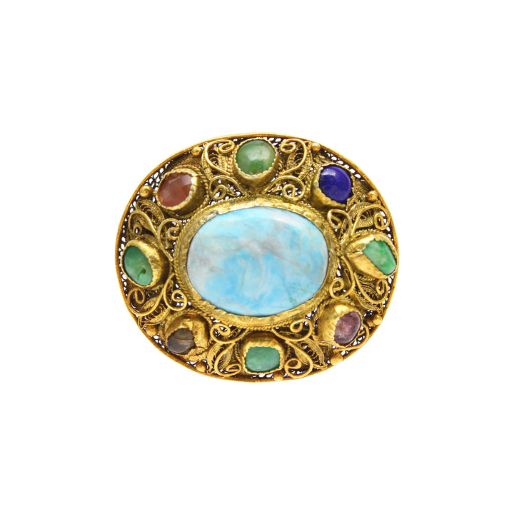 Buy Semi Precious Brooches