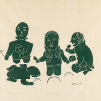 Helen Kalvak (Tahiryuak Lake 1901-1984) "Shaman's Ritual"