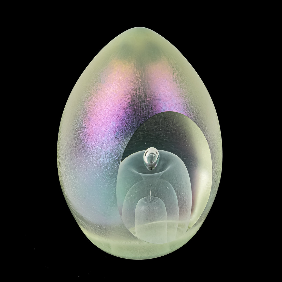 ORIENT & FLUME Alexander Vortex Egg Paperweight H0193RC