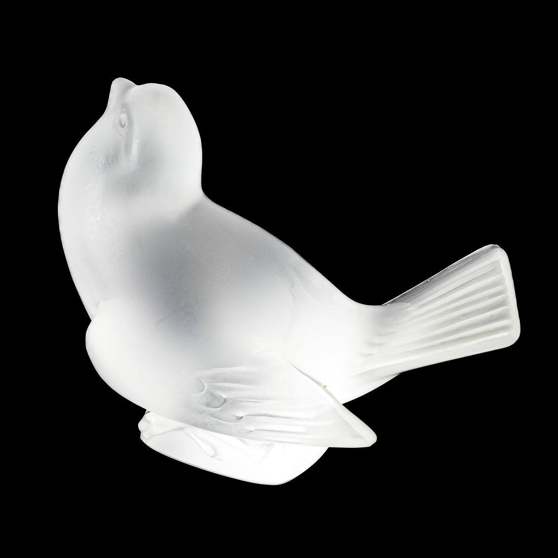 LALIQUE Moineau Moqueur/Sparrow Head Up