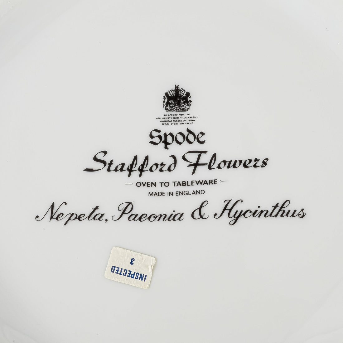 SPODE Stafford Flowers Covered Casserole With Cone Knob