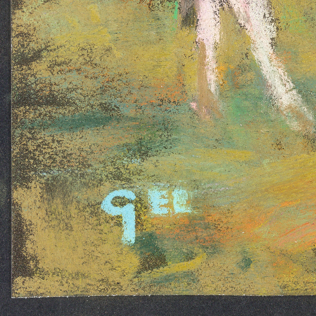 Anne Gee (American 20thC) Cows - Pastel On Paper