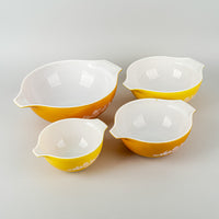 PYREX Spring Blossom Cinderella Mixing Bowls Set Of 4
