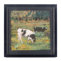 Anne Gee (American 20thC) Cows - Pastel On Paper