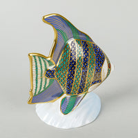 ROYAL CROWN DERBY Paperweight Tropical Fish Angel Fish