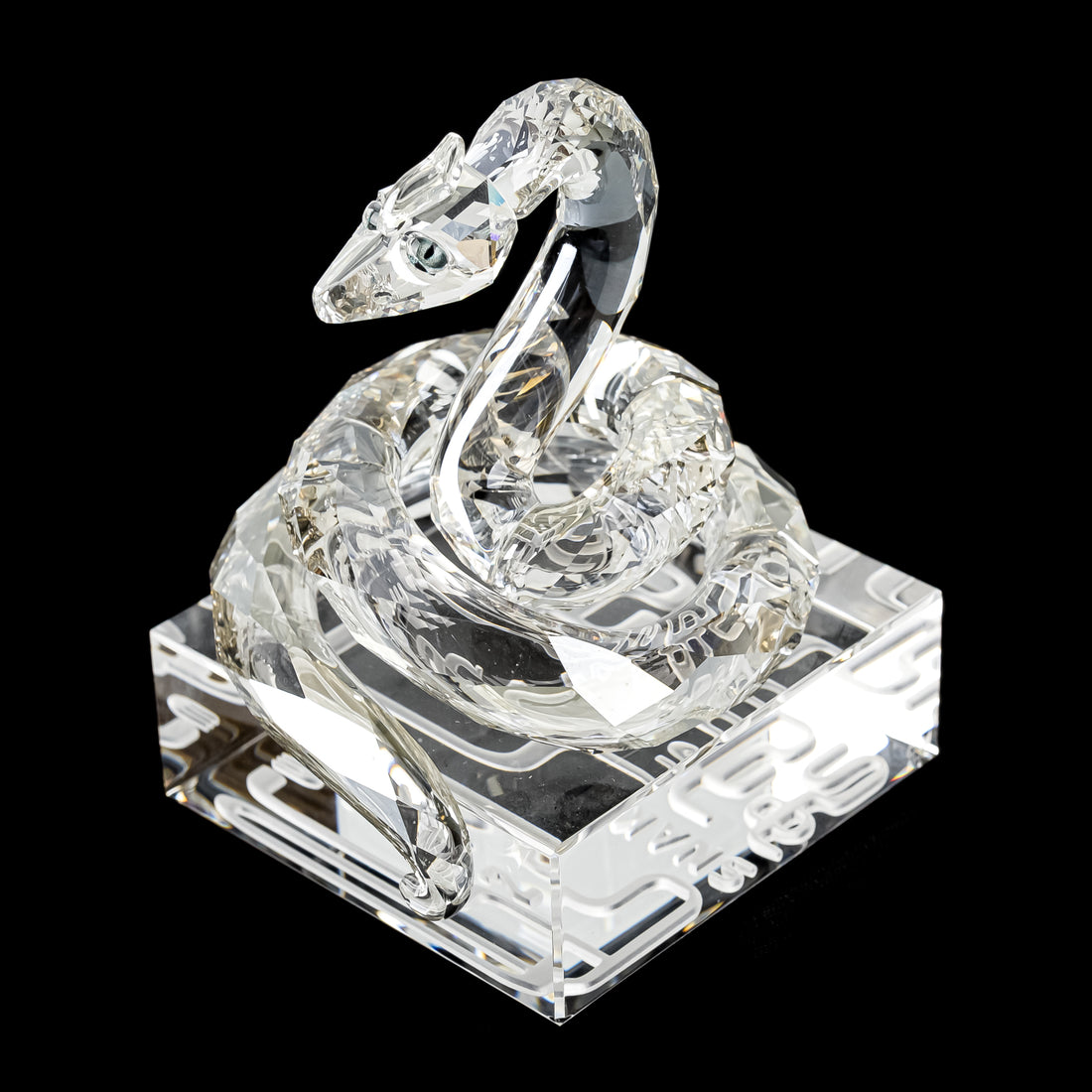 SWAROVSKI Chinese Zodiac Snake Silver Shade 1109237