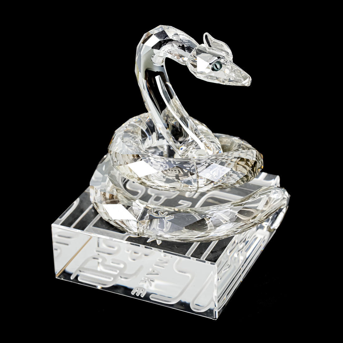 SWAROVSKI Chinese Zodiac Snake Silver Shade 1109237