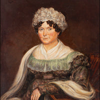 Attributed To Thomas Arrowsmith (British 1722-1829) Portrait - Regency Era Lady