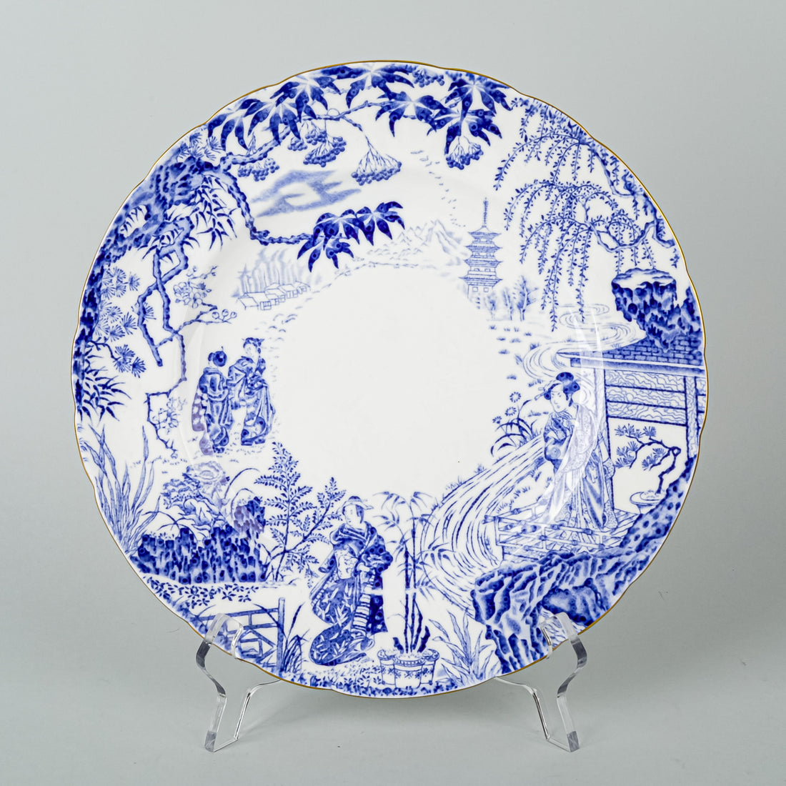 ROYAL CROWN DERBY Mikado Seven Place Settings Plus Extras