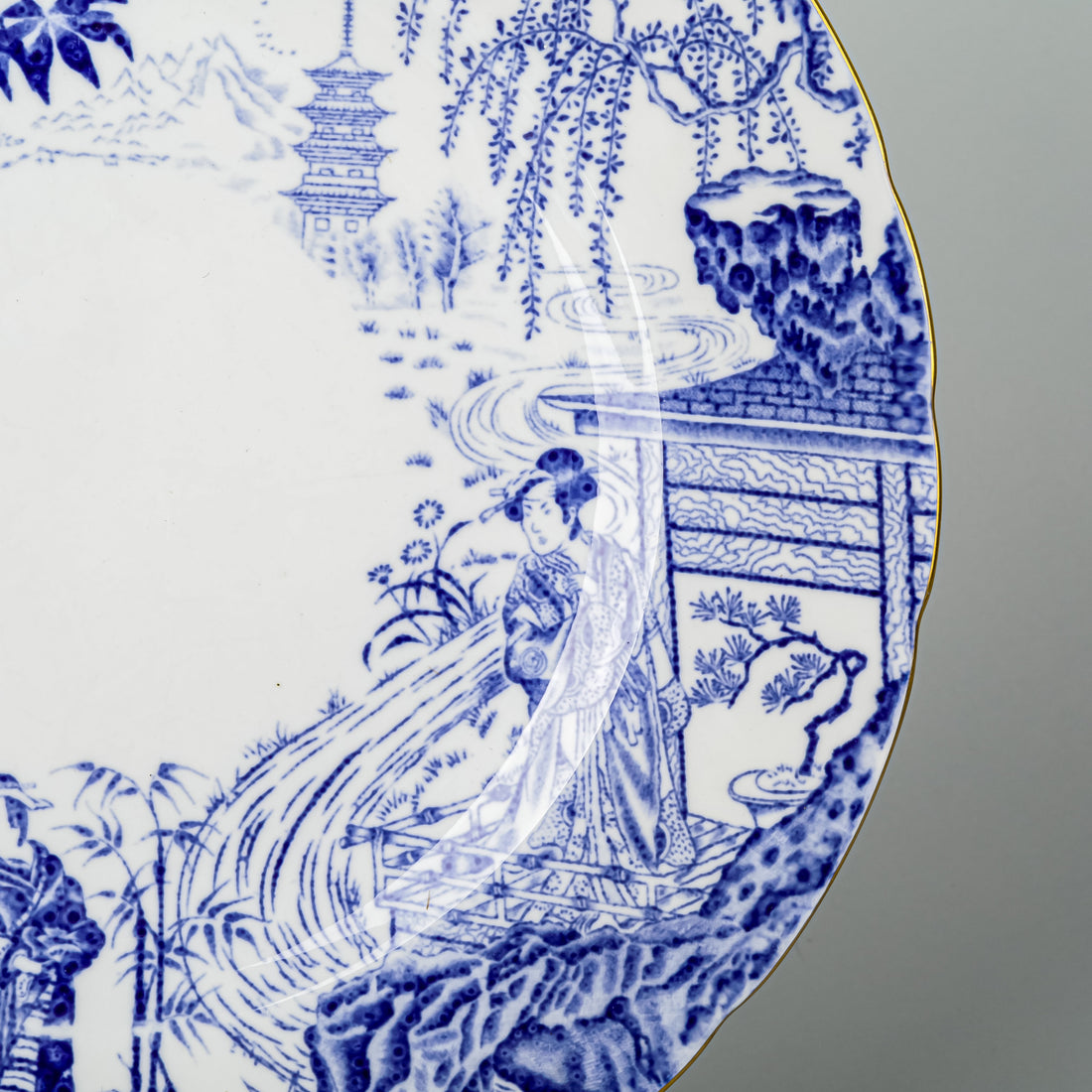 ROYAL CROWN DERBY Mikado Seven Place Settings Plus Extras