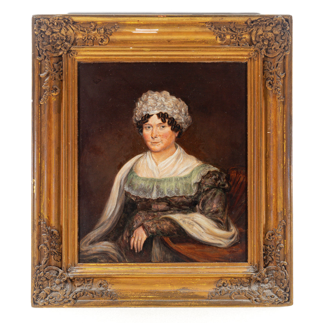 Attributed To Thomas Arrowsmith (British 1722-1829) Portrait - Regency Era Lady