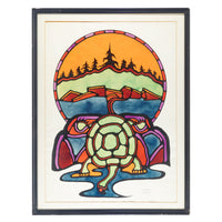 Wayne Yerxa (Little Eagle Reserve 1945-2024) Untitled With Turtle