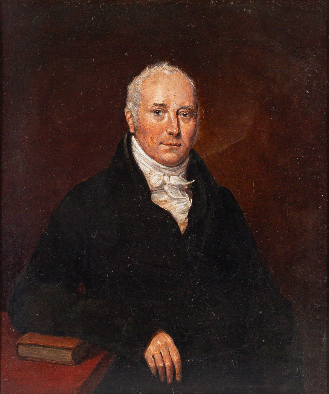 Attributed To Thomas Arrowsmith (British 1722-1829) Portrait - Regency Era Gentleman