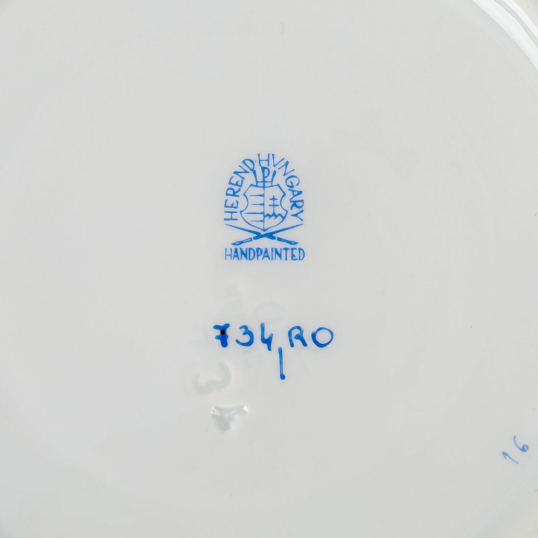 HEREND Rothschild Bird Cup & Saucer 734
