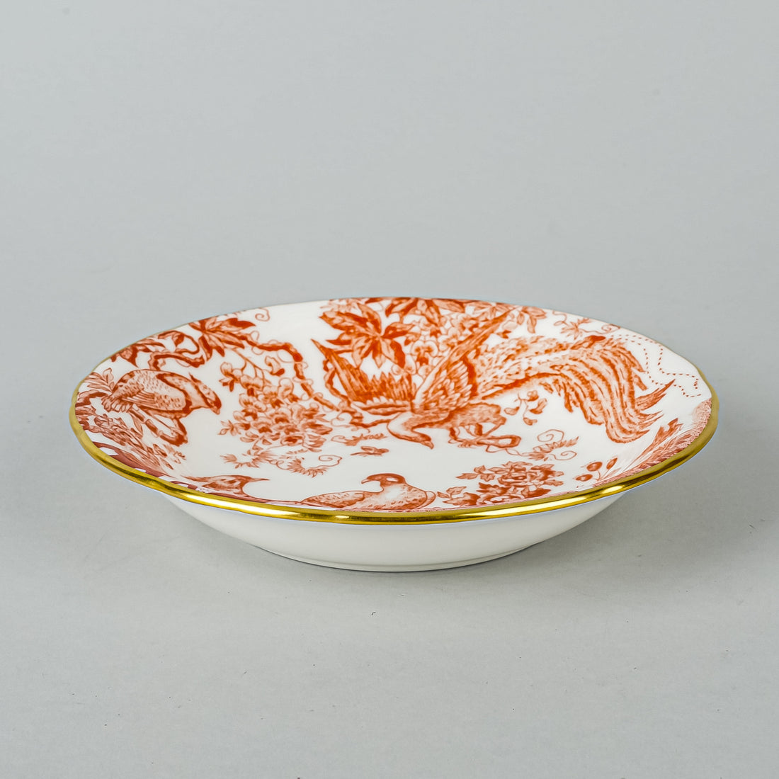 ROYAL CROWN DERBY Red Aves A74 Nappies Set Of 4