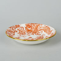 ROYAL CROWN DERBY Red Aves A74 Nappies Set Of 4