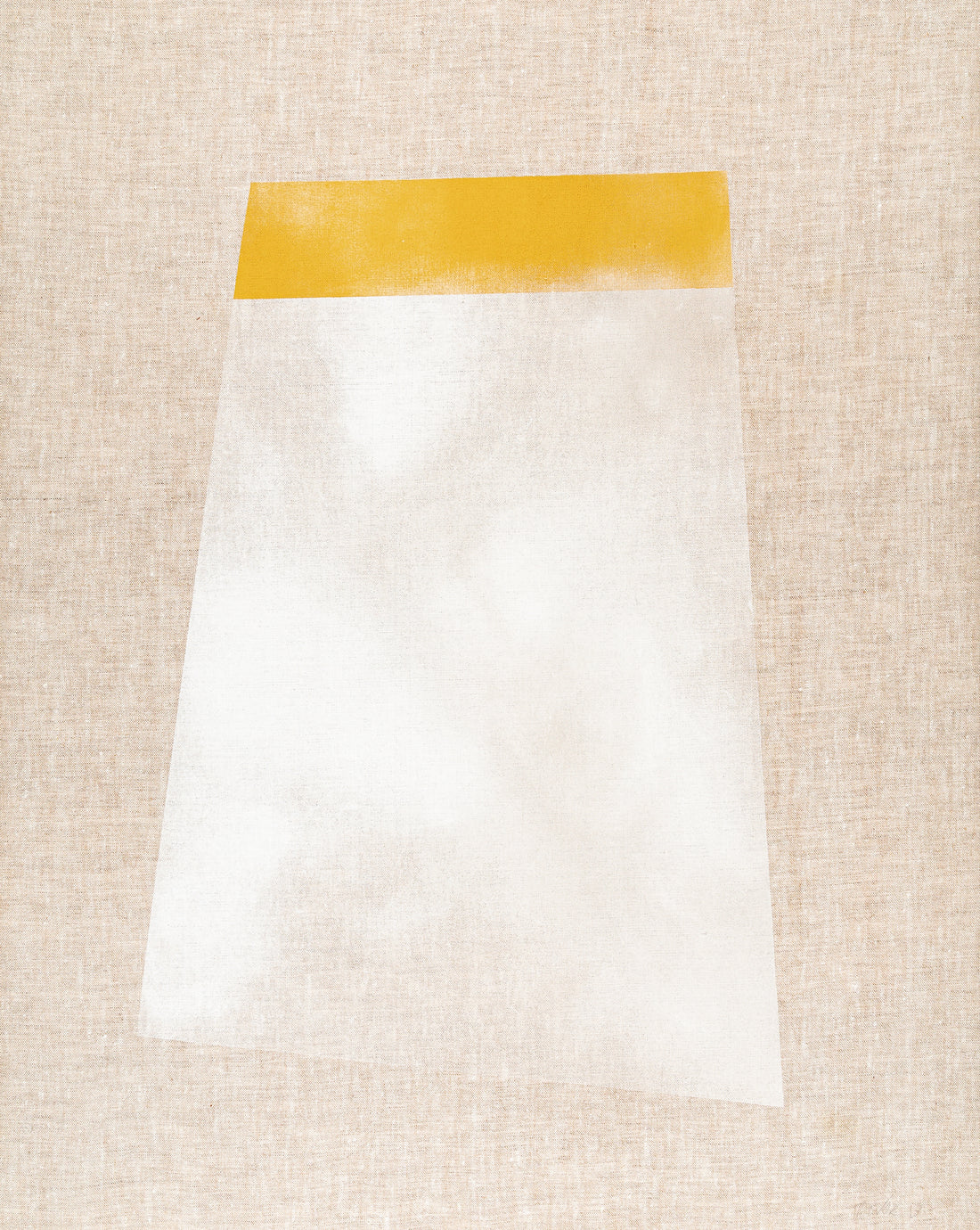 David Trevor "Monument" Abstract Oil On Canvas-Wrapped Board