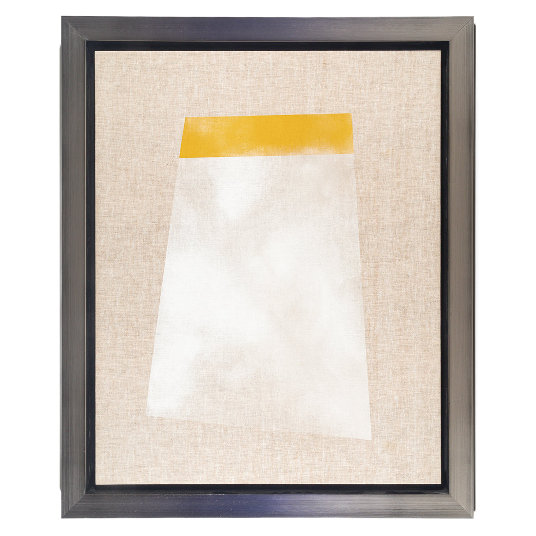 David Trevor "Monument" Abstract Oil On Canvas-Wrapped Board