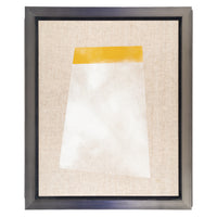 David Trevor "Monument" Abstract Oil On Canvas-Wrapped Board