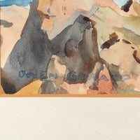 Owen Goward (Canadian 1905-1983) "Low Tide-Smuggler's Cove"