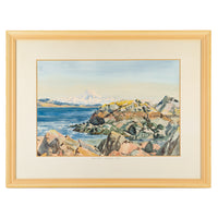 Owen Goward (Canadian 1905-1983) "Low Tide-Smuggler's Cove"