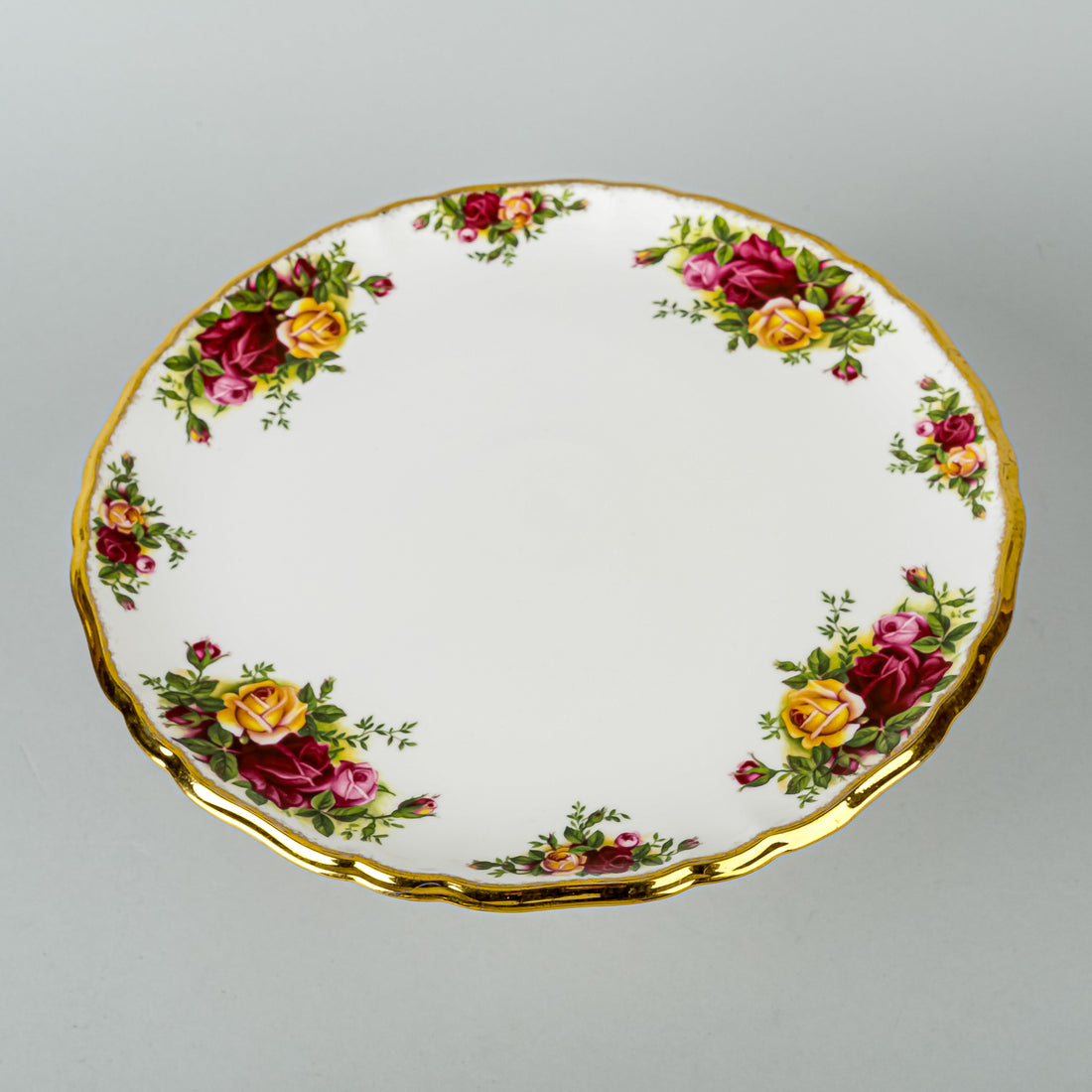 ROYAL ALBERT Old Country Roses Cake Stand