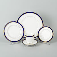 ROYAL WORCESTER Howard Blue 8 Place Settings